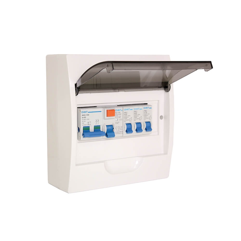 8WAY DISTRIBUTION BOARD DIN – Forich